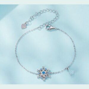 Snowflake Sterling Silver Bracelet