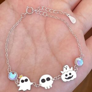Ghost Sterling Silver Bracelet